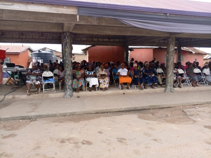 COMMUNITY DIALOGUE ON SOCIAL PROTECTION RIGHTS AND RESPONSIBILTIES HELD AT AMASAMAN 