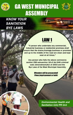 Operation clean your frontage - Flyer