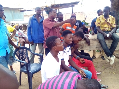 Child protection community engagement at Manhean
