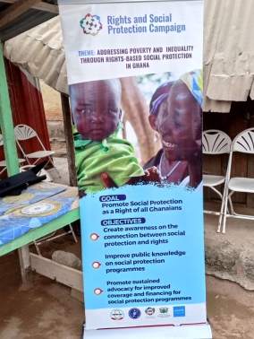 COMMUNITY DIALOGUE ON SOCIAL PROTECTION RIGHTS  RESPONSIBILTIES HELD AT KUTUNSE 