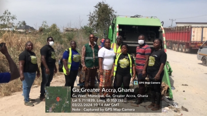 Kotoku Township Sensitization & Cleanup Exercise