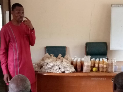 Framers Training On Mushroom Production