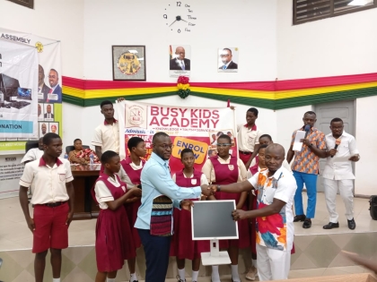 Meaalofa Foundaton (gGmbH) Donates 202 Computers and Accessories to Schools in Ghana
