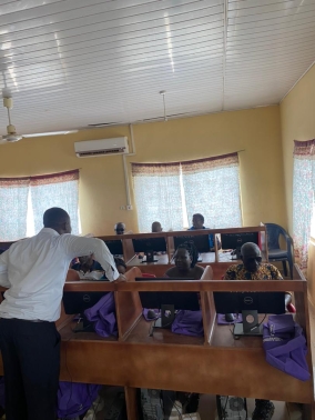Basic ICT Training for Visually Impaired Persons @ the Kwashikuma CIC Center