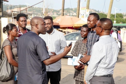 Minister of Information joins ISD Ga West Team on E-LEVY Sensitization in Amasaman