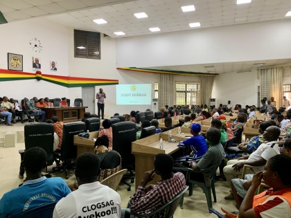 GA WEST MUNICIPAL ASSEMBLY HOLDS ITS FIRST STAFF DURBAR FOR 2024