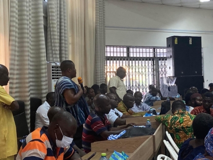 GWMA HOLDS TOWN HALL MEETING