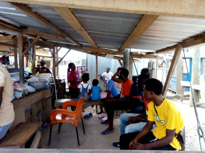 Child protection community engagement at Akotoshie