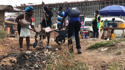 Kotoku Township Sensitization & Cleanup Exercise