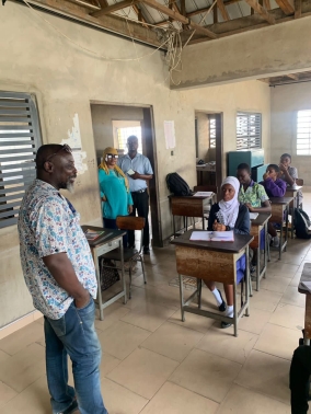 NADMO officers visit schools to Inspect & Monitor Hazards to ensure Safety of the Children.