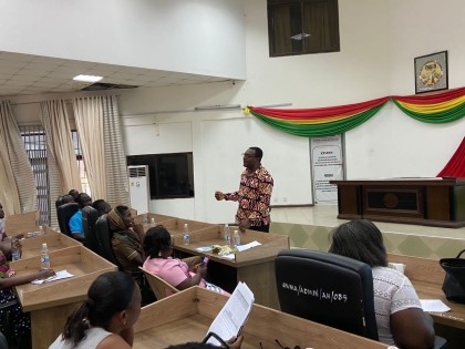 ORIENTATION FOR STAFF ON APPRAISAL