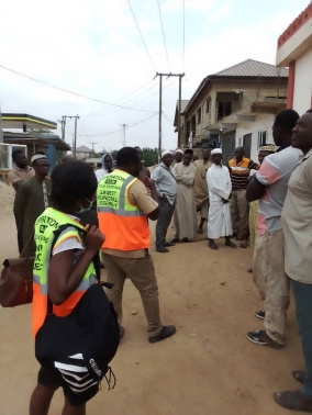 Public Sensitization on Operation Clean Your Frontage