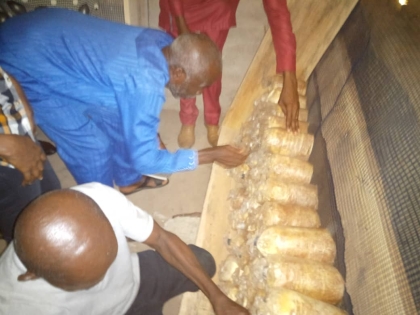 Framers Training On Mushroom Production
