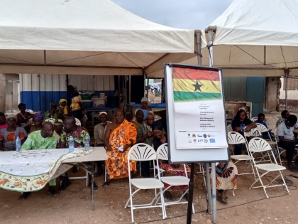 COMMUNITY DIALOGUE ON SOCIAL PROTECTION RIGHTS  RESPONSIBILTIES HELD AT KUTUNSE 