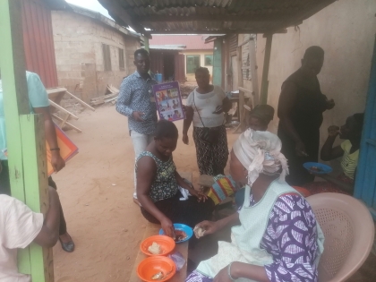 Child protection community engagement at Medie