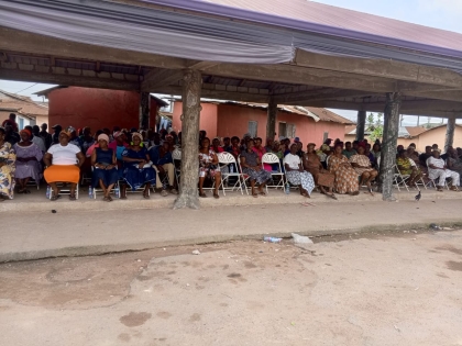 COMMUNITY DIALOGUE ON SOCIAL PROTECTION RIGHTS AND RESPONSIBILTIES HELD AT AMASAMAN 