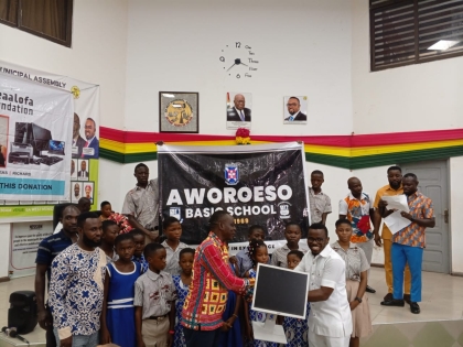 Meaalofa Foundaton (gGmbH) Donates 202 Computers and Accessories to Schools in Ghana