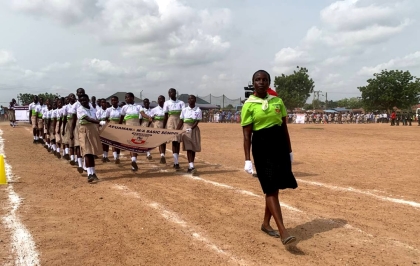 Ga West Municipal Assembly Marks The 67th Independence Day At Nsakina MA Basic School.
