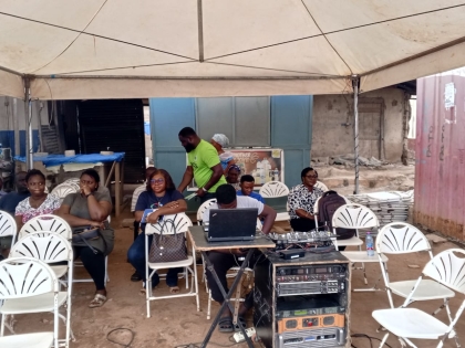 COMMUNITY DIALOGUE ON SOCIAL PROTECTION RIGHTS  RESPONSIBILTIES HELD AT KUTUNSE 