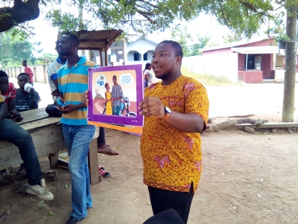 Child protection community engagement at Manhean