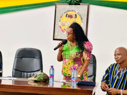 REGIONAL COORDINATING DIRECTOR PAYS MAIDEN VISIT TO GWMA