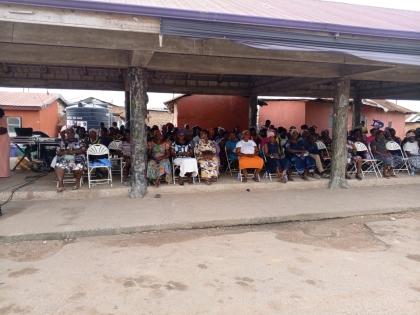 COMMUNITY DIALOGUE ON SOCIAL PROTECTION RIGHTS AND RESPONSIBILTIES HELD AT AMASAMAN 