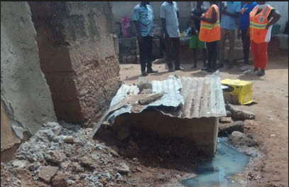 Inspection, Education and Sensitization @Medie on Hazards, Sensitization on Fire (NADMO)