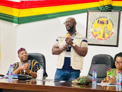 REGIONAL COORDINATING DIRECTOR PAYS MAIDEN VISIT TO GWMA