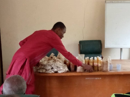 Framers Training On Mushroom Production