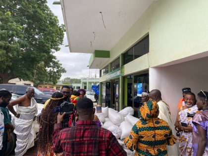Ga West Donates Food Items towards 2024 Homowo Celebrations in the Municipality
