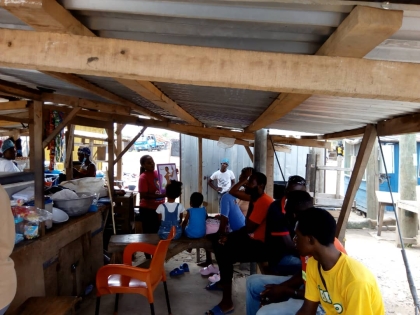 Child protection community engagement at Akotoshie