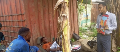 Child protection community engagement at Ayikai Doblo