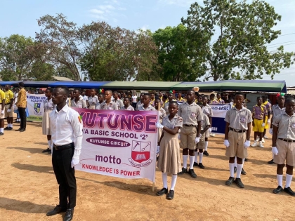 Independence parade held at Amasaman M/A school park