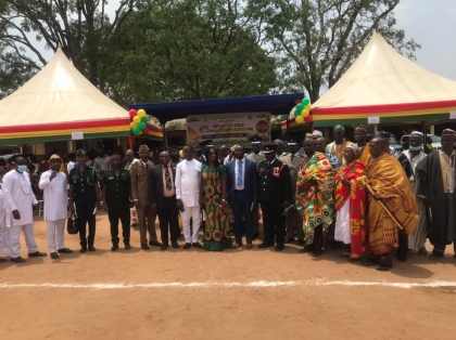 Independence parade held at Amasaman M/A school park