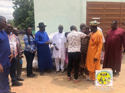 DONATION OF FOOD ITEMS AHEAD OF HOMOWO CELEBRATIONS