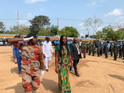 Independence parade held at Amasaman M/A school park