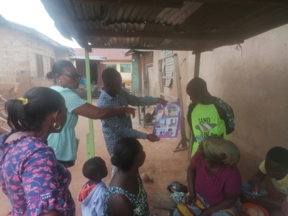 Child protection community engagement at Medie
